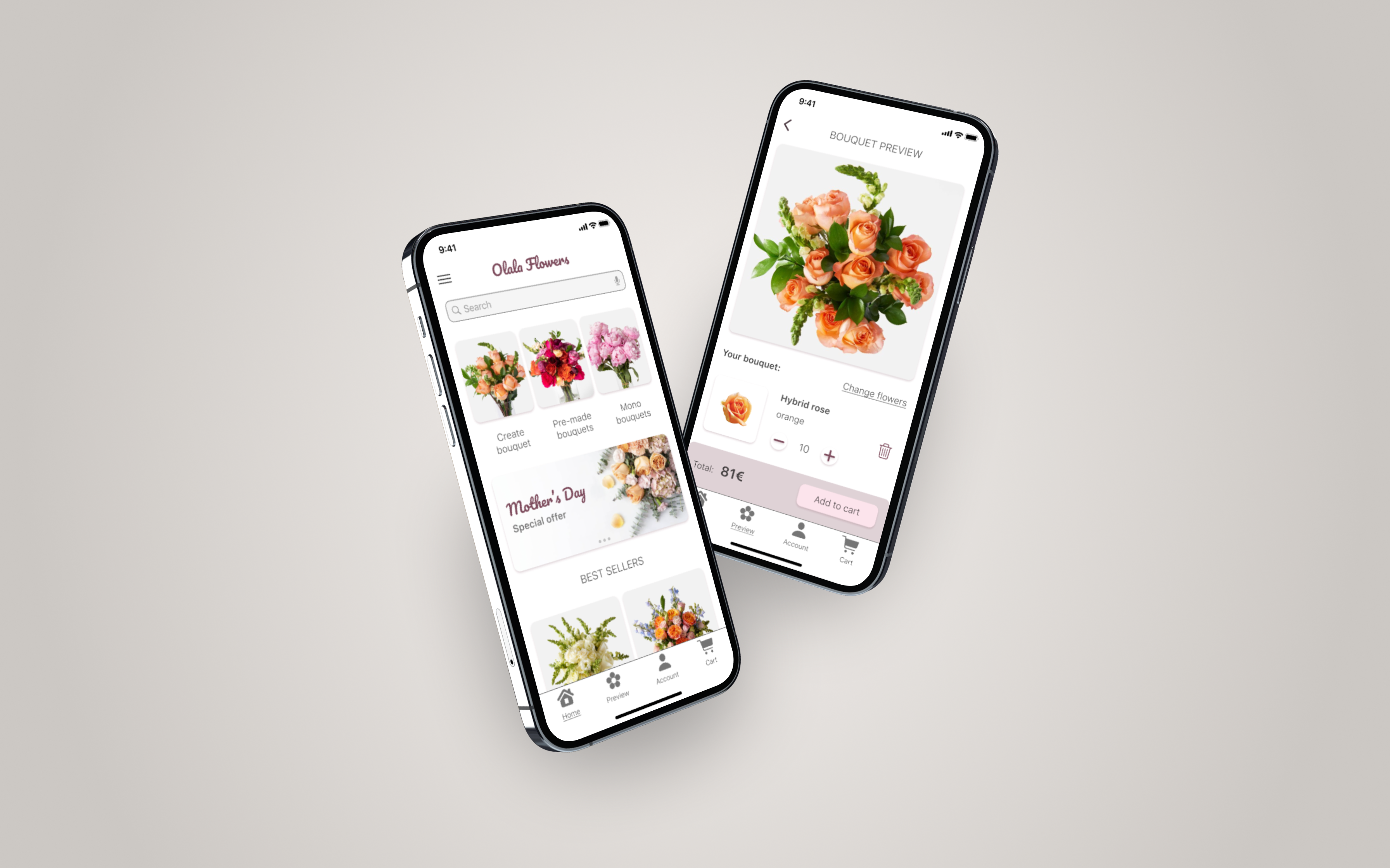 Bouquet app